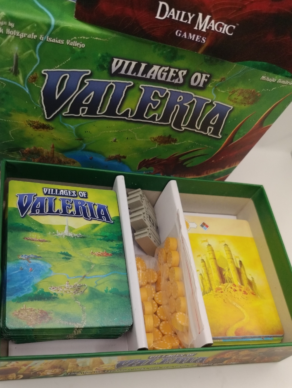 Villages of Valeria Deck Building Fantasy Card Game 1st Edition 2016 RARE - Picture 12 of 16